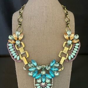 Elegant Multicolor Statement Necklace